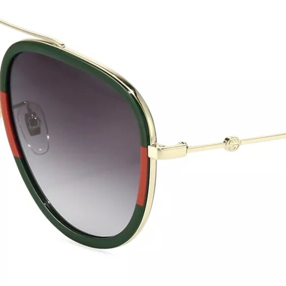 ✅ Gucci GG0062S 003 Sunglasses Complete Set NEW (Case, Cloth, Authenticity) ⭐NEW main image 7
